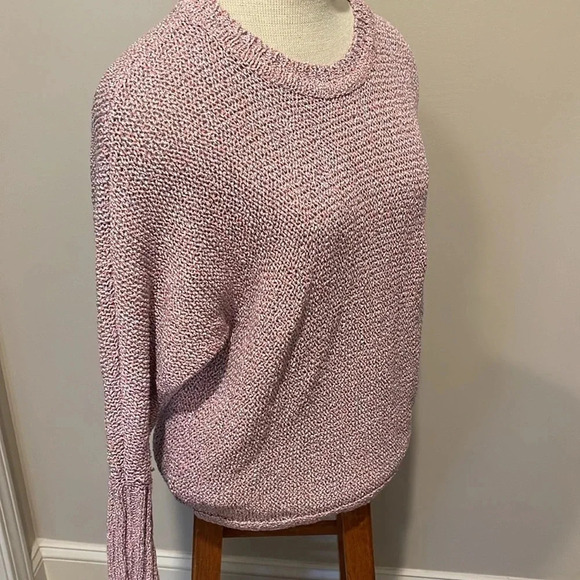 NWT!! St. John - Marled Foil Crewneck Sweater - Purple - Size Small - Picture 4 of 9